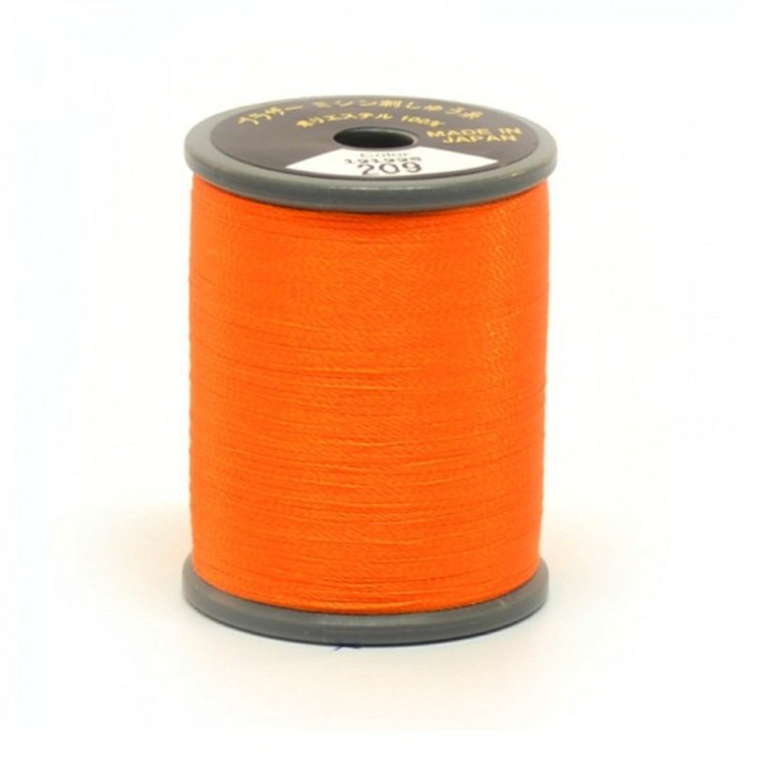 Brother Embroidery Thread - 300m - Tangerine image 0
